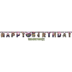 The Mandalorian Customizable Birthday Banner with The Child