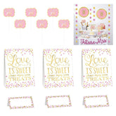 "Love is Sweet" Candy Buffet Decorating Kit for Bridal Showers