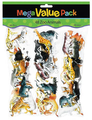 Zoo Animal Mega Value Pack - 36-Piece Party Favors