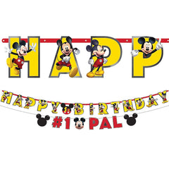 Mickey Mouse Forever Personalized Birthday Banner Kit