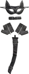 Bad Kitty Costume Accessory Kit - 4-Piece Set for Halloween - One Size