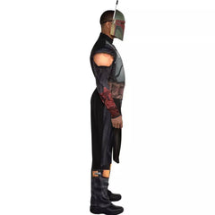 Adult Boba Fett Star Wars Costume with Helmet and Belt - Adult One Size