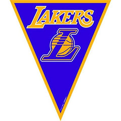 Los Angeles Lakers NBA Pennant Banner