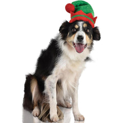 Christmas Elf Hat for Pets (Medium/Large)