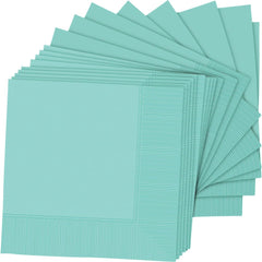 Robin's Egg Blue Beverage Napkins