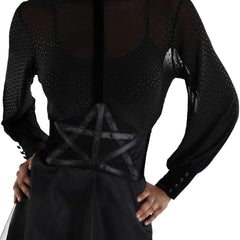 Halloween Witch Waistcincher Corset - One Size