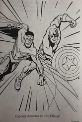 Disney Marvel Avengers Colouring & Activity Book, Black/White, 32 Pages, Ages 4+, for Arts & Crafts/Birthday Favour