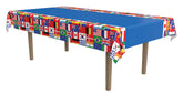 International Flag Table Cover - Perfect for Sports Celebrations