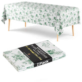 Trendables Premium Verdure Table Cover 54 x 108 - 2 Pack