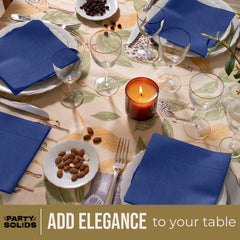 Navy Dinner Napkins - 50 Ct.