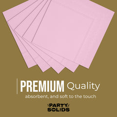 Pink Dinner Napkins - 50 Ct.