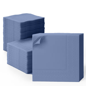 Silver Dinner Napkins - 50 Ct.