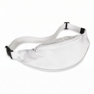 White Fanny Pack - Adjustable Costume Accessory
