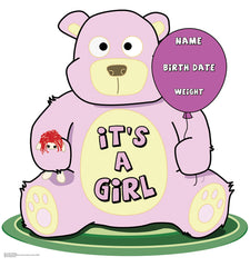 It's A Girl Teddy Bear