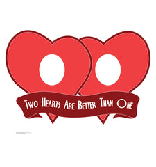 Valentine Hearts Stand In