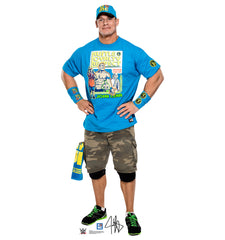 John Cena Light Blue Shirt - WWE