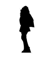 Superhero Girl Silhouette