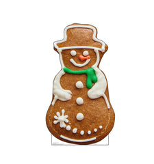 Gingerbread Snowman Cookie