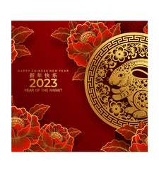 Chinese New Year - Year of the TIGER Backdrop Double Wide