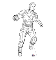 Color Me Captain America (Avengers Endgame)