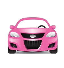 Pink Sports Car Standin