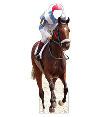 Horse and Jockey Standin