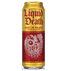 Rest in Peach 19.2 oz Can (Liquid Death)