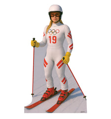 Olympic Downhill Skier Female