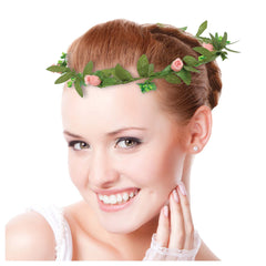 Mint to Be Floral Head Wreath for Weddings