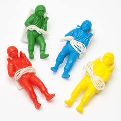Mega Fun Paratroopers - 8 Count, Assorted Colors