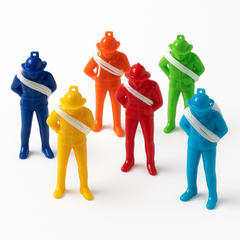 Colorful Parachute Men - 12 Pack