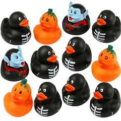 Halloween High Count Rubber Ducks - Bulk Favors