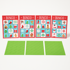 Festive Christmas Bingo Game Set