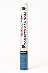 Giant Graduation Confetti Cannon Popper - Multicolor