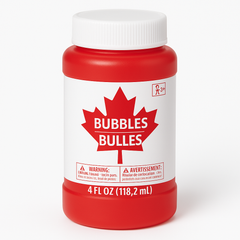 Canada Day Celebration Bubble Pack, 4 oz, 6-Pack