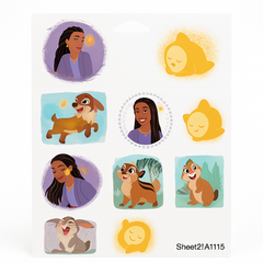 Disney Wish Temporary Tattoos - 8 Pack for Kids' Birthday Parties