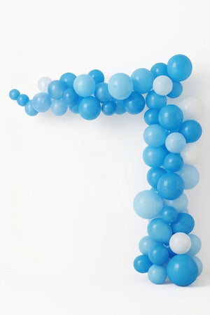 Caribbean Blue 18" Balloon Arch Kit