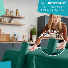 40 In. x 300 Ft. Premium Dark Green Table Roll | Case of 4