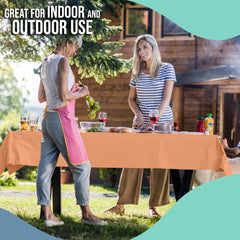 40 In. x 300 Ft. Premium Peach Table Roll | Case of 4