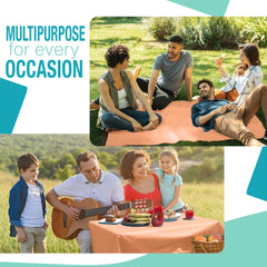 40 In. x 300 Ft. Premium Peach Table Roll | Case of 4