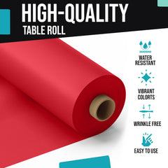 Unleashed | 40 in. x 100 Ft. Red Table Roll