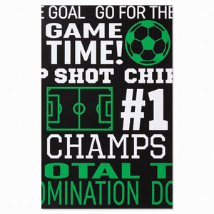Goal Getter Soccer Table Cover - Plastic, 54" x 102"
