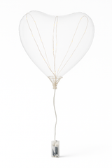 Clearz LED Heart Shaped Balloon