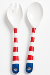Patriotic Melamine Salad Servers