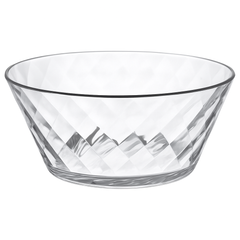 Elegant Large Diamond Acrylic Serving Bowl