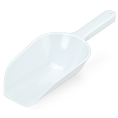 Clear 9-Inch Plastic Ice Scoop