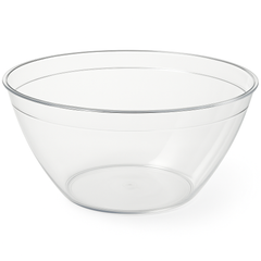 Clear 10-Quart Plastic Serving Bowl for All Occasions