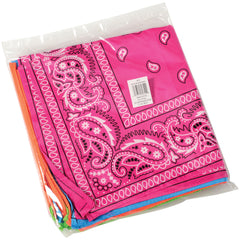Neon Bandanas - 12 Count