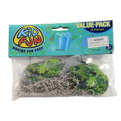 Camo Dog Tags - 12 Count