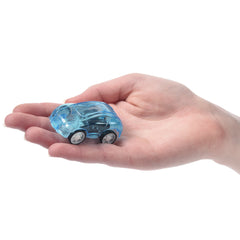 Transparent Pull Back Cars/8 Per Pkg - 8 Count